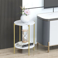 Round Side Table End Table For Small Spaces Coffee Snack Table For Living Room - Toronto - Canada