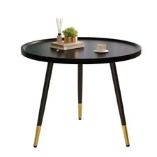 Coffee Table Round Small Coffee Tables Unique Modern Center Table for Black - Miami - US