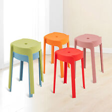 5PCS Plastic Bar Stacking Stools For Kids Students Classroom Home Kitchen Garden - Monroe Township - US