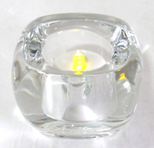 PartyLite Ice Clear Glass Tealight Votive Candle Holder 2.5 inch x 3.25 inch - Toronto - Canada