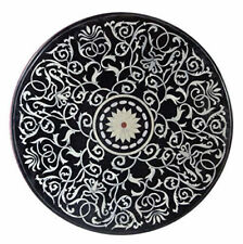 18'' Table Marble Inlay Top pietra Dura Home garden coffee dining Decor b52