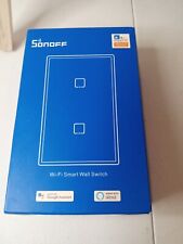 SONOFF T2US 2 Gang WiFi Smart Wall Touch Light Switch Home APP Remote Control - Sioux Falls - US