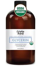 100% Organic Glycerin - USDA Certified - USP Food Grade - Not From Palm Oil -8oz