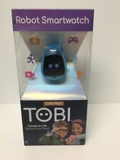 New Little Tikes Tobi Robot Smartwatch Smart Watch for Kids with Cameras Blue - Batavia - US