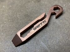 Griffin Pocket Tool GPT Copper One Piece Construction Bottle Opener 3 Overall"