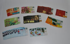 Lot Of 32 Starbucks Gift Cards 2007 - 9 Desgns - Unused