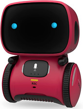 Intelligent Voice Control Kids Robot Smart Action Dancing Gesture Sensor Toy Red - IL