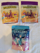 Set of 3 Wendy's Kids Meal Toys Smartlinks Twin Frost Dragons 2020 New Sealed - Seneca - US