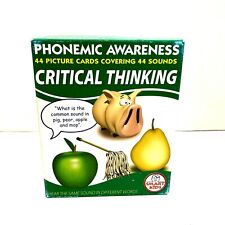 Smart Kids PHONEMIC AWARENESS - Critical Thinking- 44 cards HOME SCHOOL TOOL - Gastonia - US