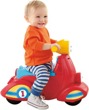 Fisher-Price Laugh & Learn Smart Stages Scooter Musical Ride-On Toy for Toddlers - Burlingame - US