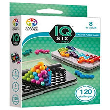 Smart Games IQ SIX PRO Children Educational Activity Toy Puzzle Game Age 8+yrs - GB