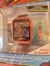 Accutime Kids Marvel Spider-Man Educational Touchscreen Smart Watch Toy 42mm NEW - Hollywood - US