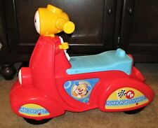 FISHER PRICE INTERACTIVE CHILDS RIDE ON CAR SCOOTER SMART STAGES LAUGH LEARN EC - Springdale - US