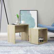 Coffee Table Set Sonoma Oak 48x30x45 cm Engineered Wood