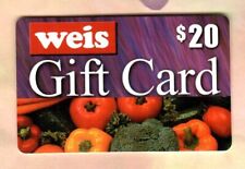 WEIS Assorted Vegetables ( 2003 ) Gift Card ( $0 - NO VALUE )