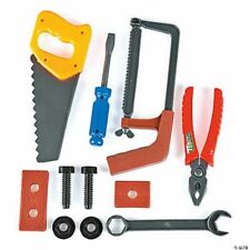 11 Piece Kids Tool Set Pretend Play Construction Toys Handyman Saw Pliers Screws