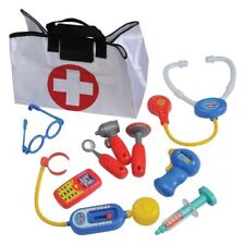 Constructive Playthings 9 pc. Pretend Play Bag with 8 Chunky Care Tools and C...