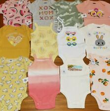 NEW Old Navy Girls 3-6 MONTHS Clothing Lot 12 PIECES Bodysuits Summer #24-776-21
