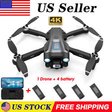 2024 New RC Drone -4K HD Camera - WiFi FPV -Foldable Quadcopter with 4 Batteries