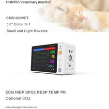 Handheld Vital Signs Veterinary Patient Monitor CMS1000 VET 5Color LCD ICU CCU - CN"