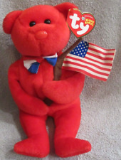 Ty Beanie Baby Thomas the Bear DOB April 13, 1743 MWMT Free Shipping