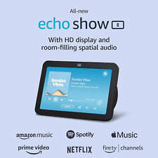 Echo Show 8 (3Rd Gen, 2023 Release) | with Spatial Audio, Smart Home Hub, and Al - Denver - US