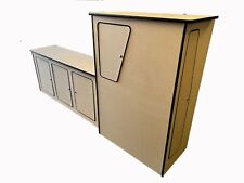 Transit Custom Campervan Camper van Kitchen Furniture Unit pod MDF LWB STD MDF2