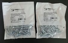 100 Wood Screws #12 X 1 1/2 ProSelect Flat Head Phillips Head Zinc Plated - Richmond - US"