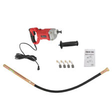 With 6.6ft Shaft Rod Concrete Vibrator 1500W Cement Concrete Construction Tools