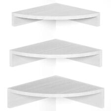 White Corner Shelf Wall Mount, Set of 3 Floating Shelves for Storage and - Toronto - Canada