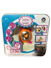 Snap Pets Selfies in a Snap! Portable Bluetooth Camera WowWee Peach Dog - Hollister - US