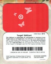 TARGET Butterflies ( 2005 ) Lenticular Gift Card ( $0 ) V2 - RARE