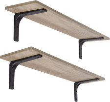 Long Wall Shelves, 31.5 Inch Wall Mounted Shelves Set of 2, Easy-To-Install, Wal - Toronto - Canada