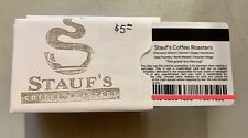 Stauf’s Coffee Roasters gift cards $5 a piece lot of 29 cards total $145 value