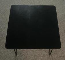 NEW END TABLE BLACK MINIMALIST MODERN INDOOR/OUTDOOR SQUARE WITH HAIRPIN LEGS - Roseburg - US