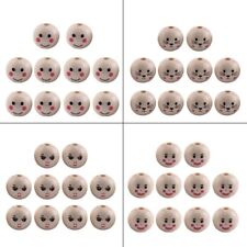 Pack of 10 Smiling Beads Creative Accessories Material