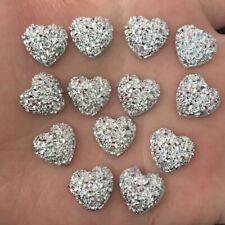 Bling Sweet Heart AB Resin Flatback Scrapbooking Phone Craft Accessories 200pcs