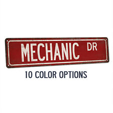 Mechanic Street Sign Automotive Auto Shop Garage Decor Car Repair 104180021024