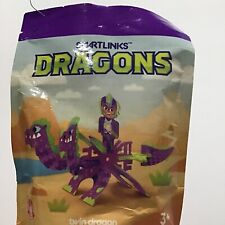 Wendys Kids Meal Smartlinks Dragons Purple Dragon Toy Smart Link Building Set - White Plains - US