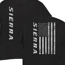 GMC Sierra Shirt, Truck Apparel, American Flag Tee T-Shirt