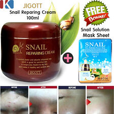 Best Snail Skin care Cream + Snail Solution Masks sheet FREE GIFT k-beautybox