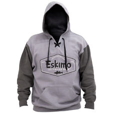 NEW Eskimo Gray Hockey Hoodie M-5XL Heavyweight Sweatshirt Clothing Fleece Warm