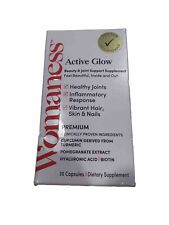 W'omaness Active Glow Beauty & Joint Support Supplement Pomegranate 30 Capsule