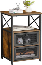 Night Stand, End Side Table with Storage Space and Door,Modern Nightstands for L - Toronto - Canada