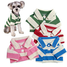 Pet Dog Polo Shirt Summer Dog Clothes Casual Clothing Dogs Cats T-shirt Chihuahu - Toronto - Canada