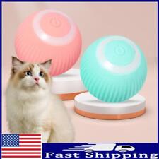 USB Rechargeable Electronic Interactive Pet Toy Round Interactive Pet Ball Toy - CN