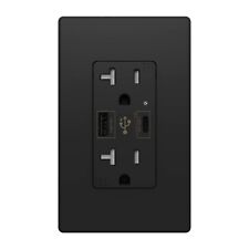 1Pack USB C Charger Wall Outlet 4.8A Dual High Speed Duplex Receptacle 20 Amp* - Houston - US