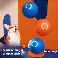 USB Electronic Smart Dog Toy Ball Interactive Pet Automatic Moving Ball Gift - Kansas City - US