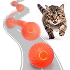 Smart Cat Ball Toy Automatic Rolling Ball for Cats with Colorful LightInterac... - Saranac Lake - US