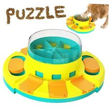 Dog Puzzle Toys for Smart Dogs,Pets Interactive LEVEL 2 IN 1 Puzzle Toy Blue - Miami - US